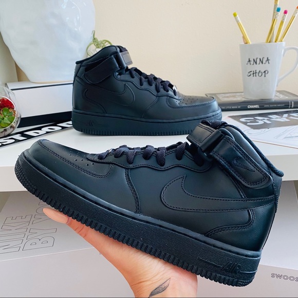 Nike Shoes - NWT Nike Air Force Triple Black
